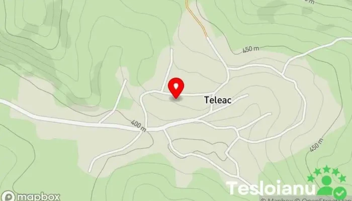 hartă a Teleac  în Teleac