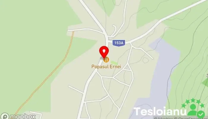 hartă a Tempo Ernei - Laci Csarda Hotel în Ernei