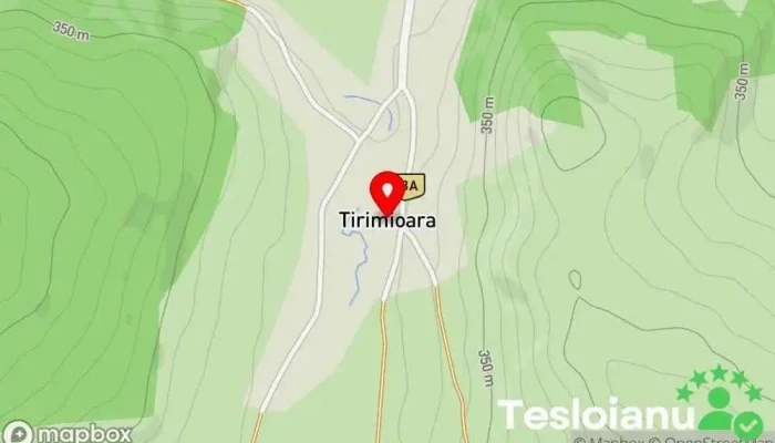 hartă a Tirimioara  în Tirimioara