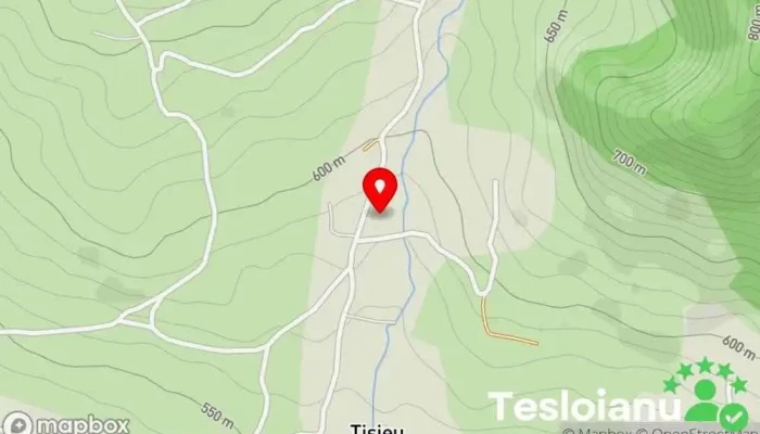hartă a Tisieu  în Tisieu