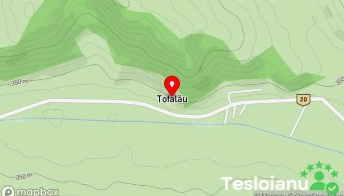 hartă a Tofalău  în Tofalău
