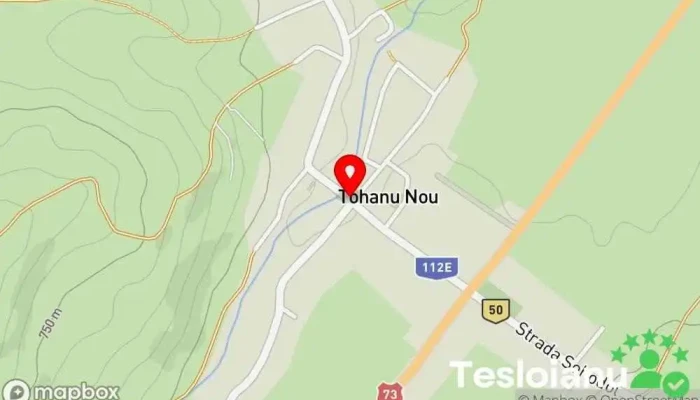 hartă a Tohanu Nou  în 