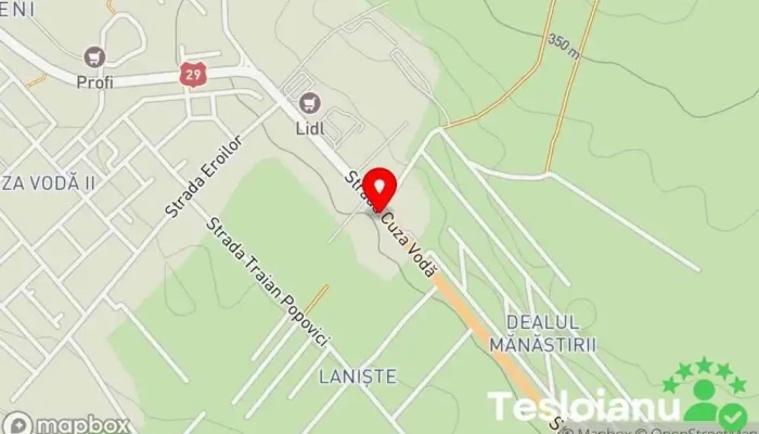 hartă a Tractari auto Serviciu de remorcare în Suceava