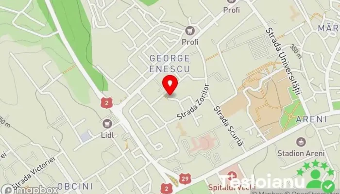 hartă a Transport marfa international Companie de transport cu autocamioane în Suceava