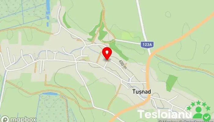 hartă a Tușnad  în Tușnad