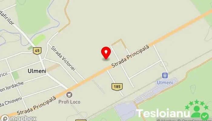 hartă a Ulmeni  în Ulmeni