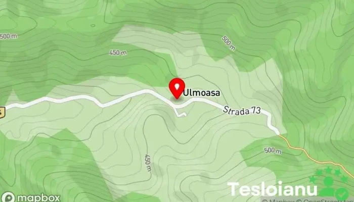 hartă a Ulmoasa  în Ulmoasa