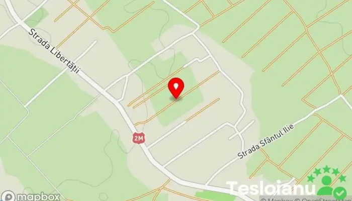hartă a Unirea  în Odobești