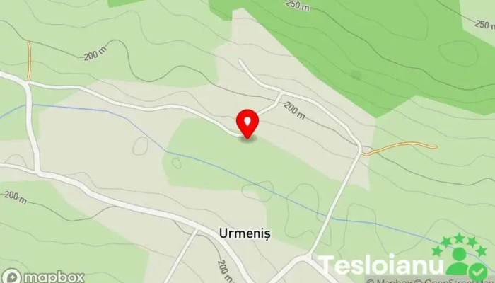 hartă a Urmeniş  în Urmeniş