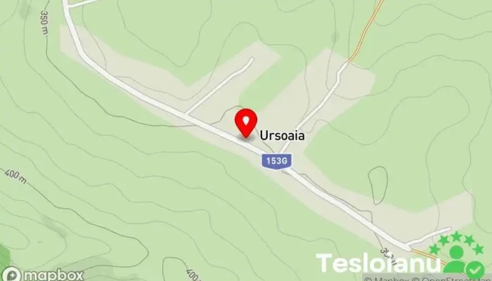 hartă a Ursoaia  în Ursoaia