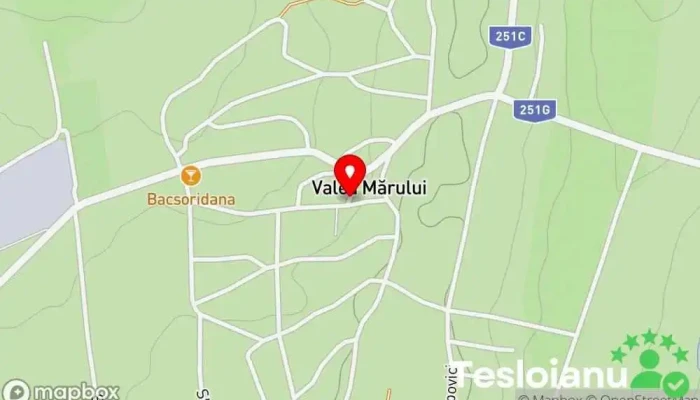 hartă a Valea Mărului  în Valea Mărului