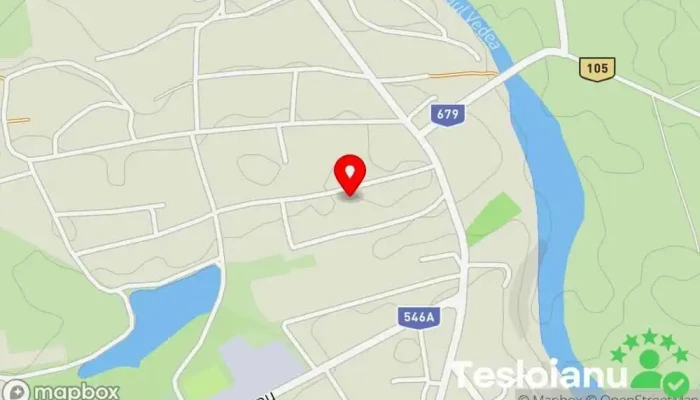 hartă a Valeni  în Valeni
