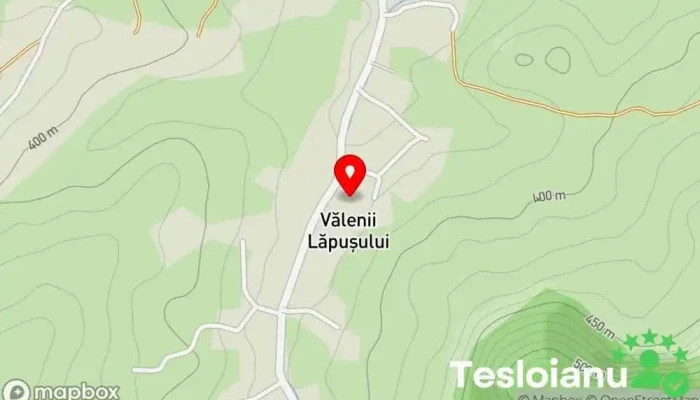 hartă a Vălenii Lăpușului  în Vălenii Lăpușului