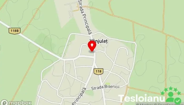 hartă a Vânjuleț  în Vânjuleț