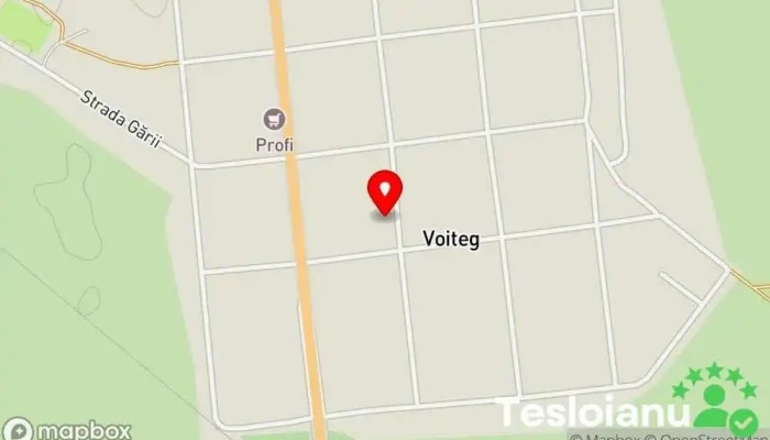 hartă a Voiteg  în Voiteg