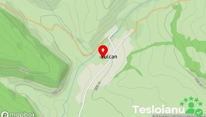 hartă a Vulcan  în Vulcan