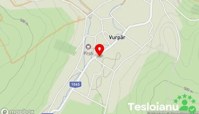 hartă a Vurpăr  în Vurpăr