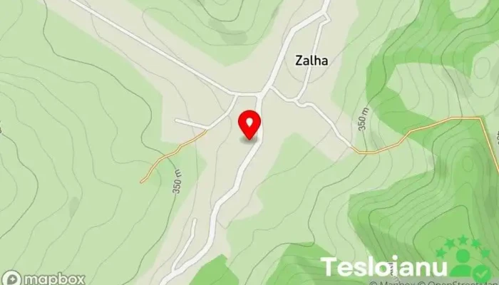 hartă a Zalha  în Zalha