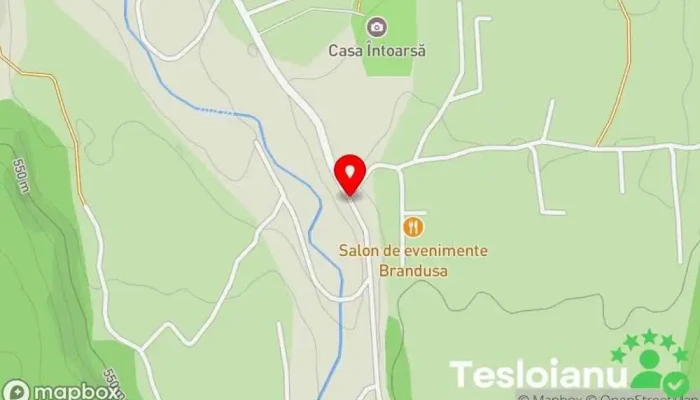 hartă a Zona turistică Valea Avrigului Zonă pentru excursii, Centru de echitație, Zona pentru evenimente foto în Avrig